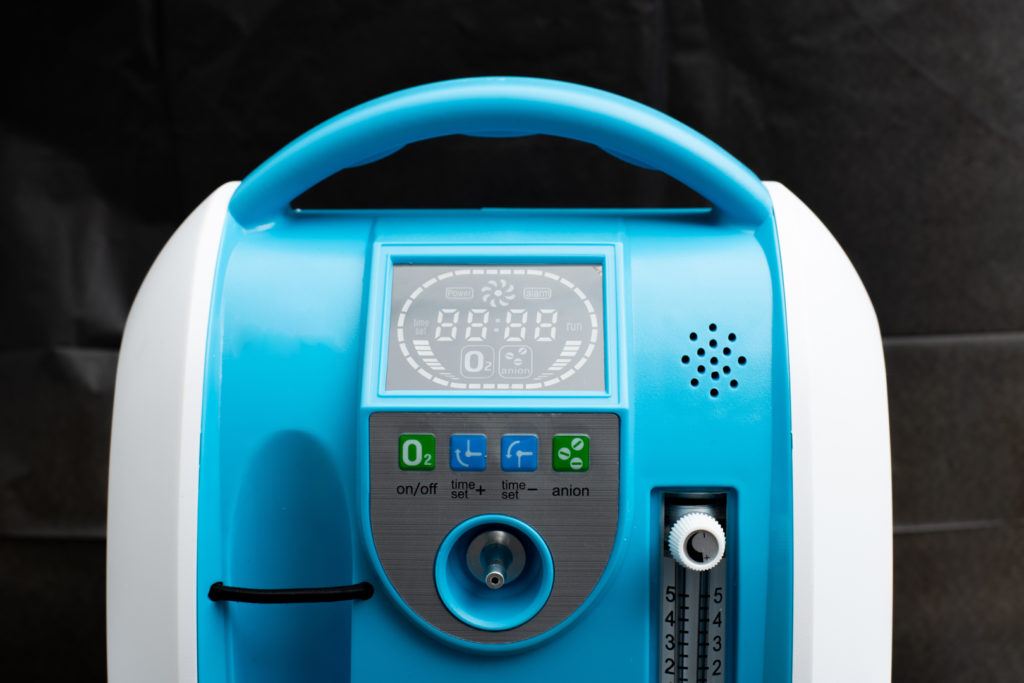 example of an portable oxygen concentrator